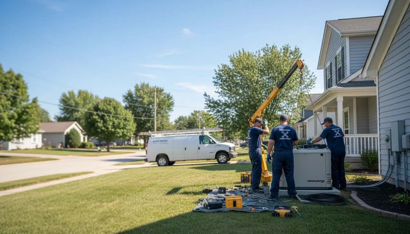 Generator Installation in Greentown, IN near me